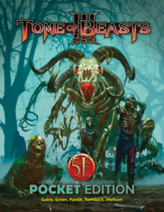 Tome of Beasts 3 by Jeff Lee