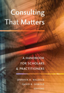 Consulting That Matters by Jennifer H. Waldeck (Hardback)