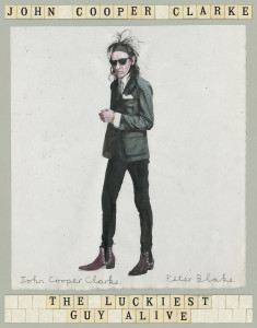 The Luckiest Guy Alive by John Cooper Clarke - Signed Paperback Edition