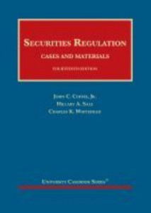 Securities Regulation by John C. Coffee (Hardback)