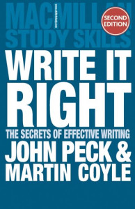 Write It Right by John Peck