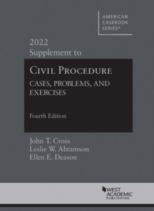 Civil Procedure by John T. Cross