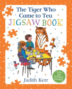 The Tiger Who Came To Tea Jigsaw Book by Judith Kerr (Hardback)