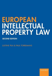 European Intellectual Property Law by Justine Pila
