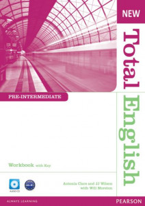 New Total English Pre-Intermediate Workbook with Key and Audio CD Pack by J. Wilson