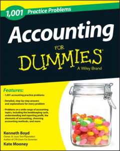 1,001 Accounting Practice Problems for Dummies by Kate Mooney