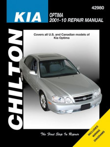 Kia Optima Automotive Repair Manual, 2011-2010 (Book 42980)
