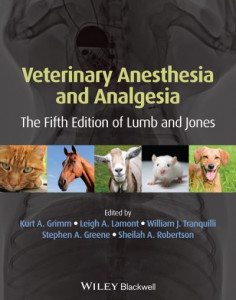 Veterinary Anesthesia and Analgesia by Kurt A. Grimm (Hardback)