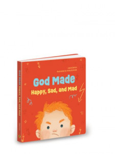 God Made Happy, Sad, and Mad by Laura Derico (Boardbook)