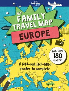 Lonely Planet Kids My Family Travel Map - Europe by Joe Fullman