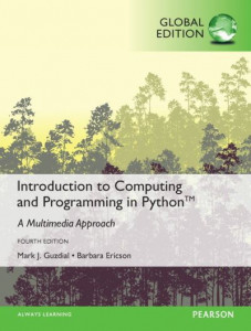 Introduction to Computing and Programming in Python by Mark Guzdial