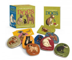 For the Love of Dogs: A Wooden Magnet Set by Meg Freitag