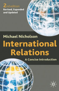 International Relations by Michael Nicholson