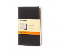 Cahier Pocket Ruled Journals (Moleskine): Set of 3 - Black by Moleskine