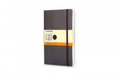 Classic Large Ruled Softcover Notebook (Moleskine): Black by Moleskine