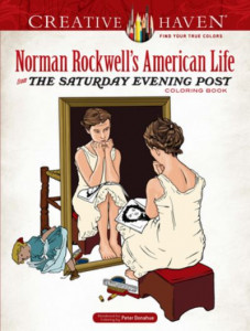 Creative Haven Norman Rockwell's American Life from The Saturday Evening Post Coloring Book by Norman Rockwell