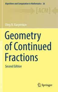 Geometry of Continued Fractions (Book 26) by Oleg Karpenkov (Hardback)