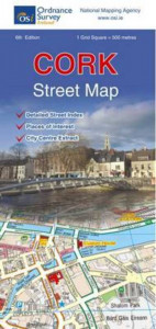 Cork Street Map by Ordnance Survey Ireland