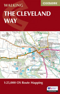 The Cleveland Way Map Booklet by Paddy Dillon