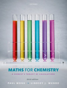 Maths for Chemistry by Paul M. S. Monk