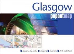 Glasgow PopOut Map by PopOut Maps