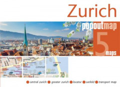 Zurich PopOut Map by PopOut Maps