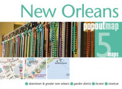 New Orleans PopOut Map by PopOut Maps