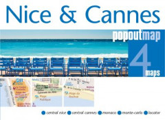 Nice & Cannes PopOut Map by PopOut Maps