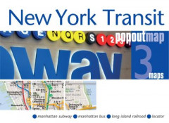 New York Transit PopOut Map by PopOut Maps