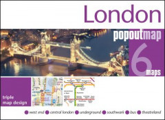 London PopOut Map by PopOut Maps