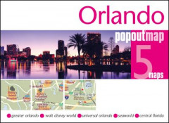 Orlando PopOut Map by PopOut Maps