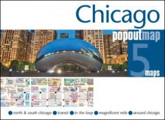 Chicago PopOut Map by PopOut Maps