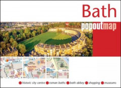 Bath PopOut Map by PopOut Maps