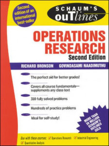 Schaum's Outline of Theory and Problems of Operations Research by Richard Bronson