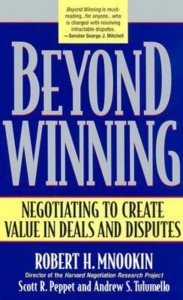 Beyond Winning by Robert H. Mnookin