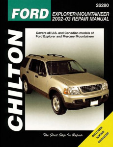 Ford Explorer & Mercury Mountaineer Automotive Repair Manual, 02-10 (Book 26280) by Robert Maddox
