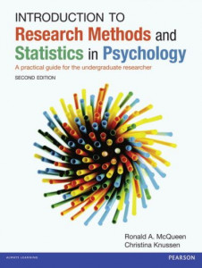 Introduction to Research Methods and Statistics in Psychology by R. A. McQueen