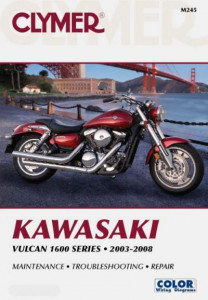 Clymer Kawasaki Vulcan 1600 Series, 2003-2008 by Ron Wright