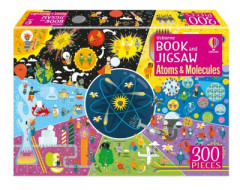 Usborne Book and Jigsaw Atoms and Molecules by Rosie Dickins