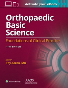 Orthopaedic Basic Science by Roy K. Aaron