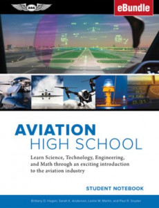 Aviation High School Student Notebook by Brittany D Hagen