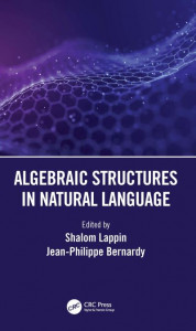Algebraic Structures in Natural Language by Shalom Lappin (Hardback)