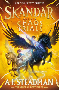 Skandar and the Chaos Trials by A.F. Steadman - Signed Indie Exclusive Edition