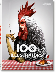 100 Illustrators by Steven Heller (Hardback)
