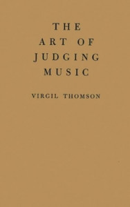 The Art of Judging Music (Hardback)