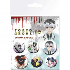 Tokyo Ghoul: re Button Badges 