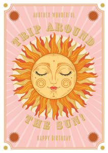 'Trip Around The Sun' Card 