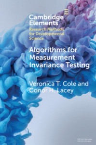 Algorithms for Measurement Invariance Testing by Veronica Cole