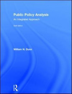 Public Policy Analysis by William N. Dunn (Hardback)