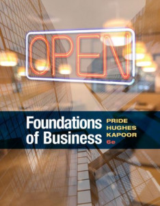 Foundations of Business by William M. Pride